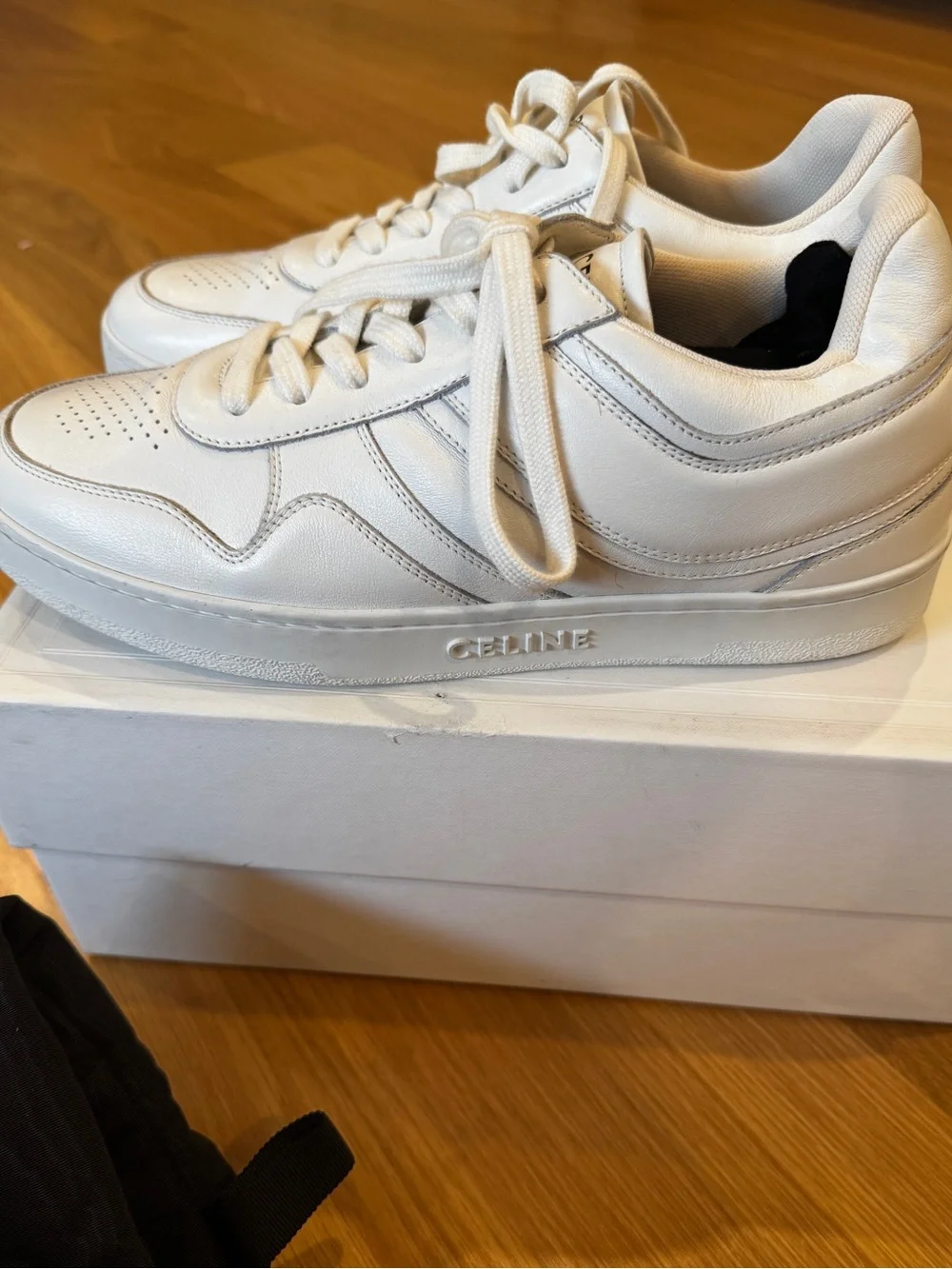 Celine questions leave